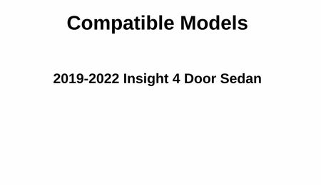 Heated Back Window Back Glass Compatible with Honda Insight 2019-2022 Models