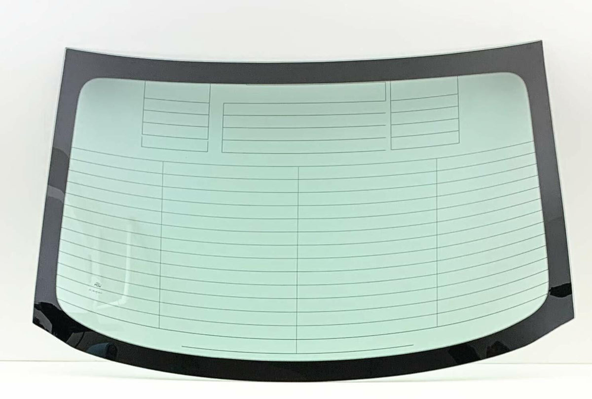 Heated Back Window Back Glass Compatible with Mazda 3 4 Door Sedan 2010-2013 Models
