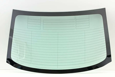 Heated Back Window Back Glass Compatible with Mazda 3 4 Door Sedan 2010-2013 Models