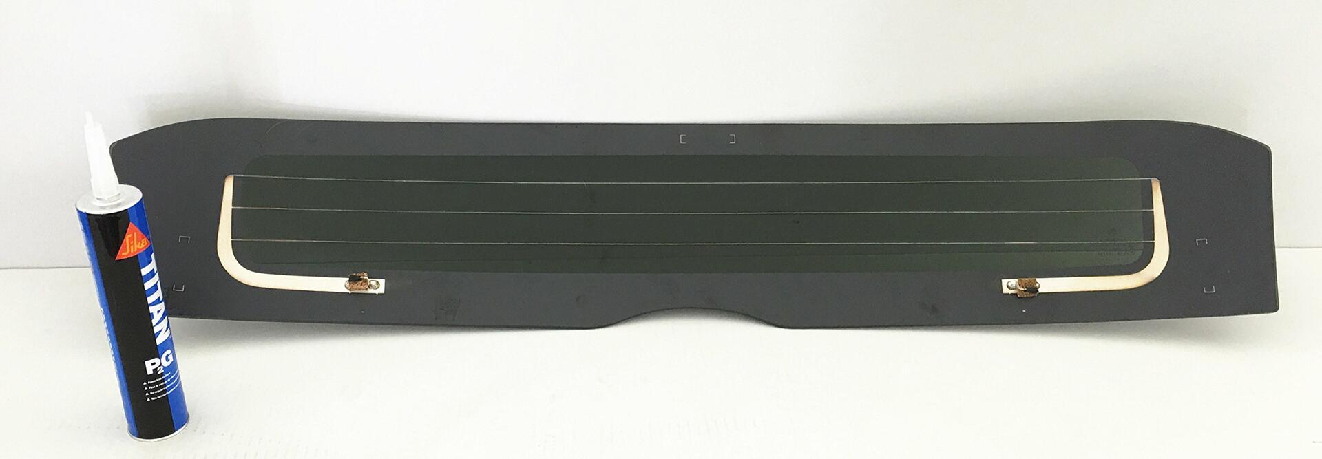 Heated Lower Back Glass Back Window Compatible with Honda Insight 4 Door Hatchback 2010-2014 Models
