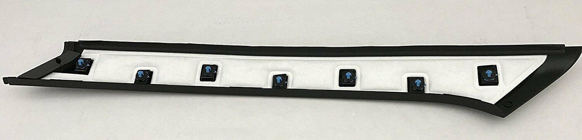 Driver Left Sides Front Windshield Outer Pillar Trim Molding Compatible with Ford Flex 2009-2019 Models