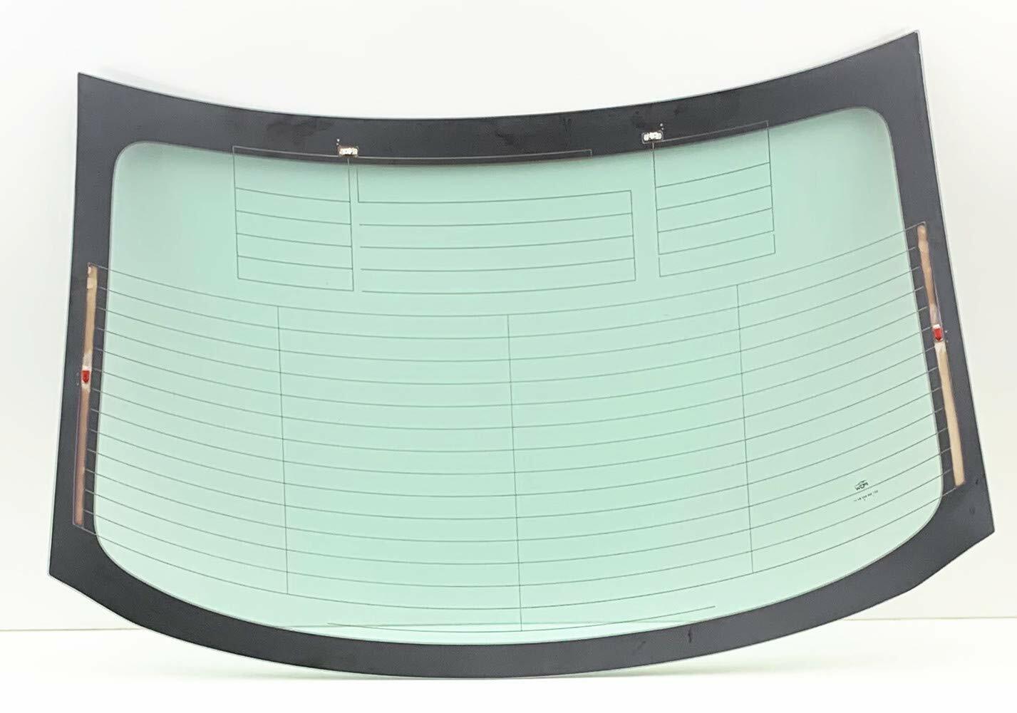 Heated Back Window Back Glass Compatible with Mazda 3 4 Door Sedan 2010-2013 Models