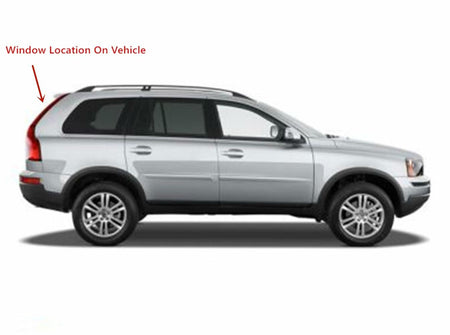 Privacy Heated Back Tailgate Window Back Glass Compatible with Volvo XC90 2003-2014 Models