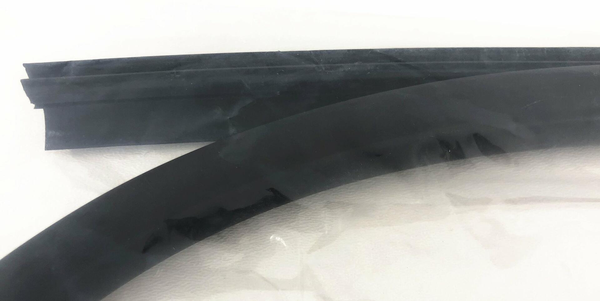 Front Windshield Rubber Molding Compatible with Dodge Ram Van (1500, 2500, and 3500) 1998-2003 Models