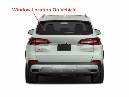 Privacy Back Tailgate Window Heated Back Glass Compatible with BMW X5 2019-2026 Models