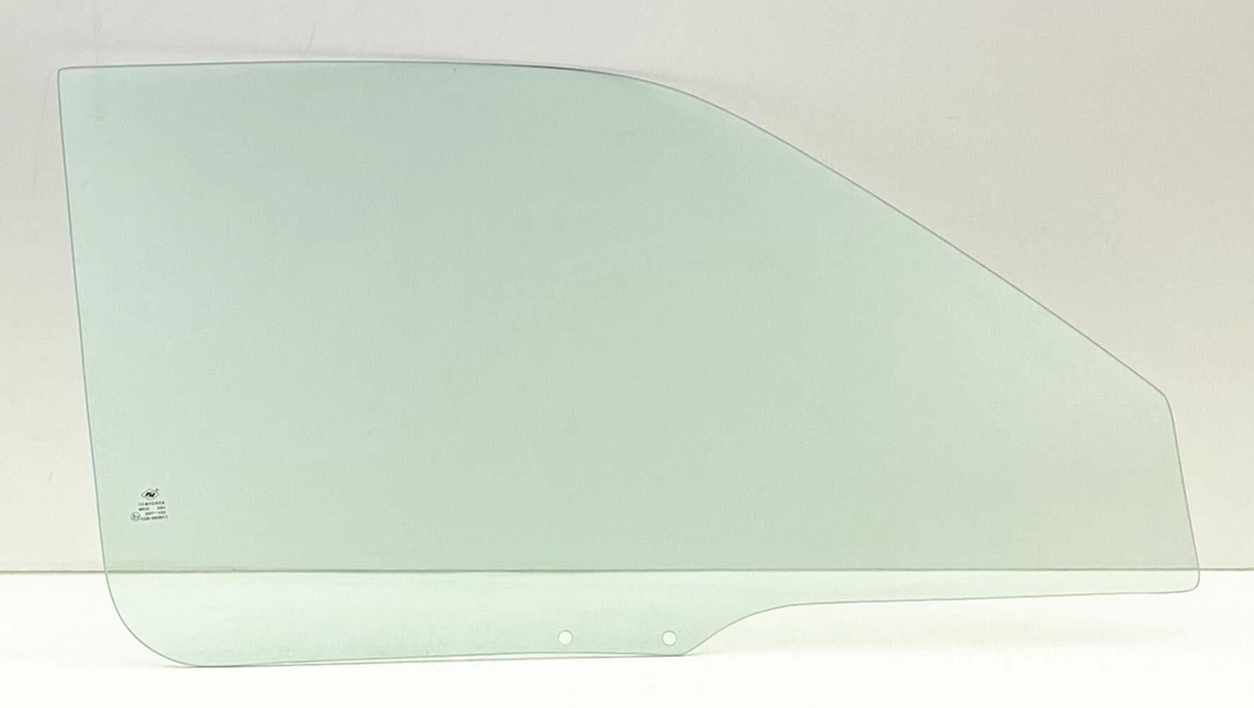NAGD Passenger Right Side Door Window Glass Compatible with Chevrolet Tracker/Suzuki Vitara 2 Door Utility 1999-2003 Models - Tempered Clear Glass