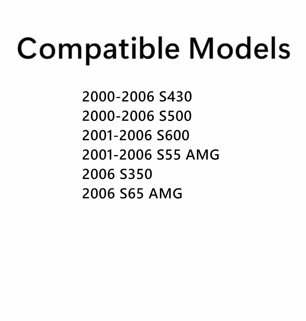 Laminated Driver Left Side Front Door Window Door Glass Compatible with Mercedes Benz S430 / S500 / S600 / S55AMG / S65AMG / S350 2000-2006 Models
