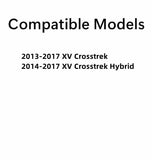 Heated Back Tailgate Window Back Glass Compatible with Subaru XV Crosstrek 2013-2017 Models
