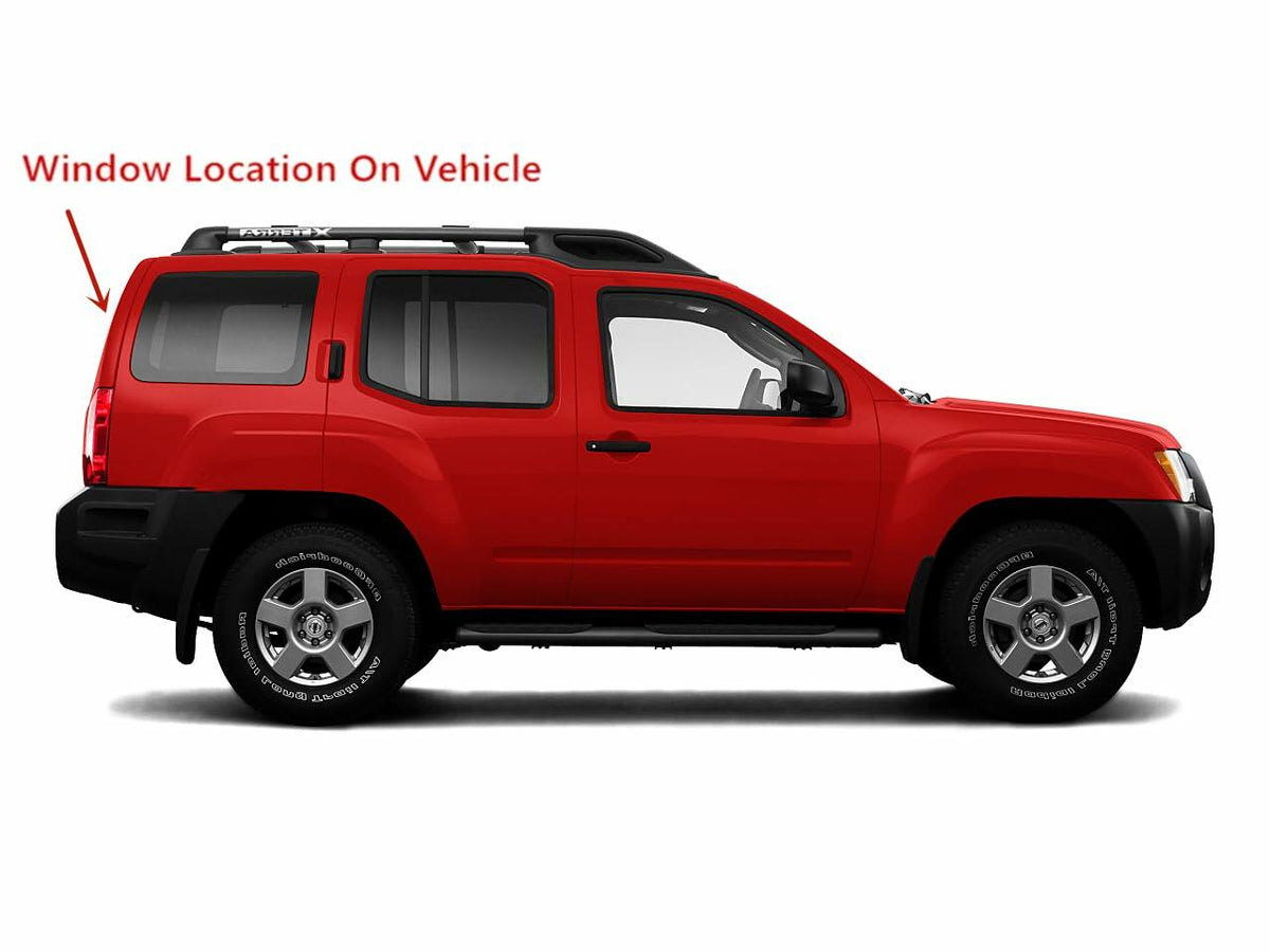 Back Window Back Glass Compatible With Nissan Xterra 2005-2015 Models