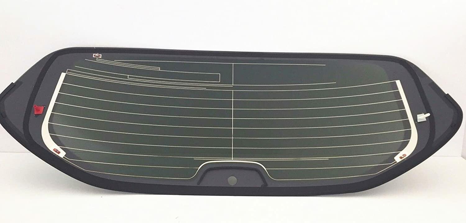 Back Tailgate Window Back Glass Heated Compatible with Nissan Pathfinder 2013-2020 Models