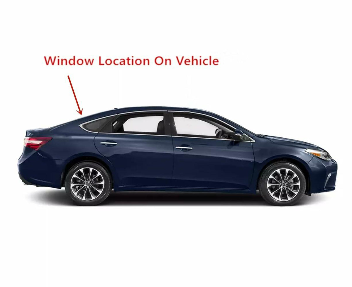 Heated Back Window Back Glass Compatible with Toyota Avalon 2013-2018 Models