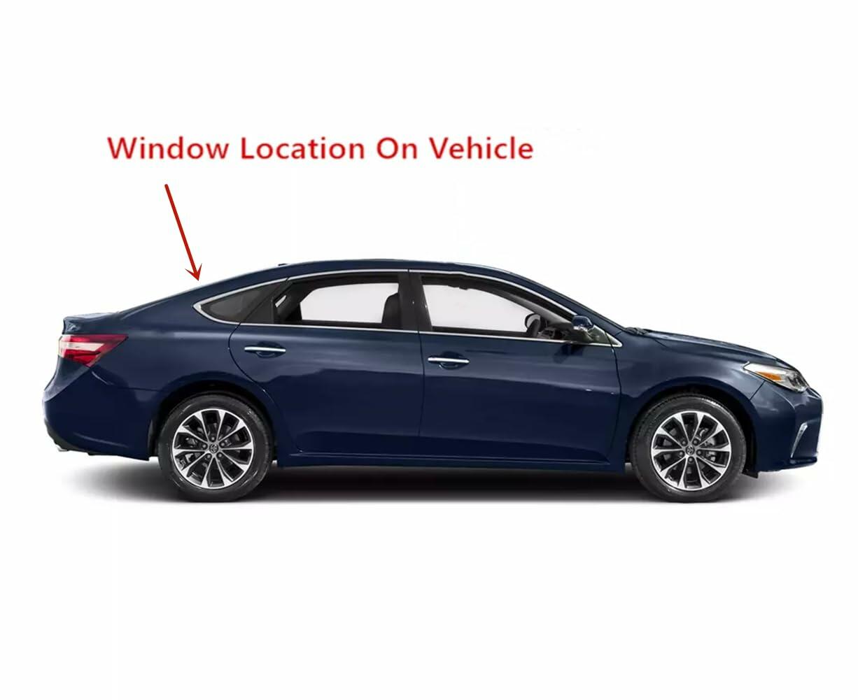 Heated Back Window Back Glass Compatible with Toyota Avalon 2013-2018 Models