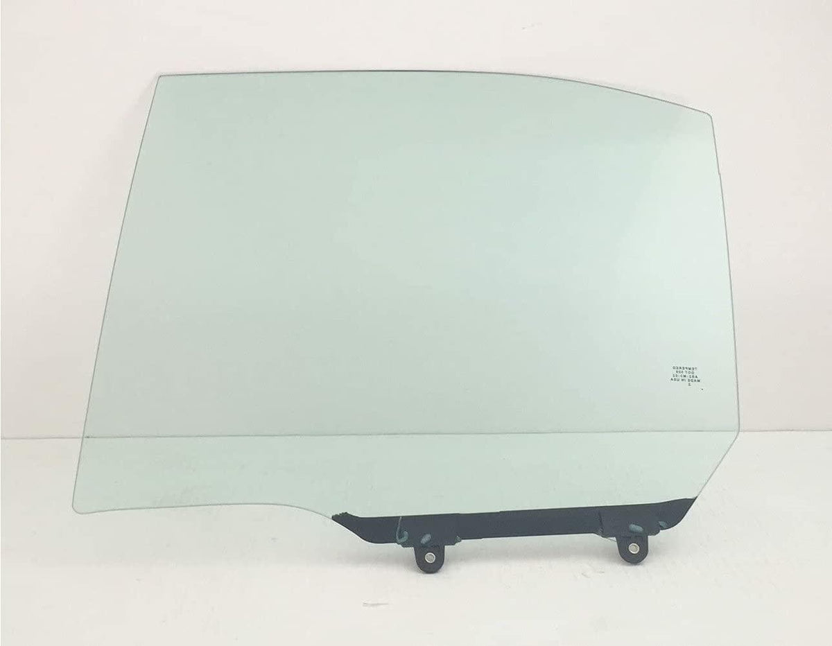 Driver Left Side Rear Door Window Door Glass Compatible with Nissan Sentra 4 Door Sedan 2000-2006 Models