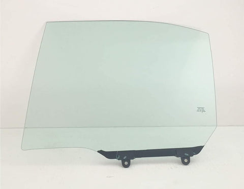 Driver Left Side Rear Door Window Door Glass Compatible with Nissan Sentra 4 Door Sedan 2000-2006 Models