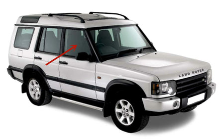Passenger Right Side Front Door Window Door Glass Compatible with Land Rover Discovery II 1999-2004 Models