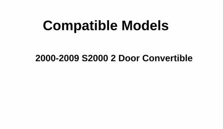Passenger Side Right Door Window Door Glass Compatible with Honda S2000 2000-2009 Models