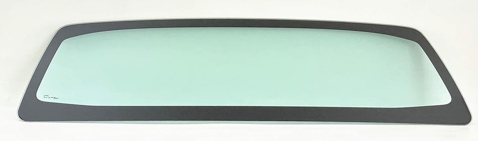 Stationary Back Window Back Glass Compatible with Nissan Titan Pickup 2004-2015 Models