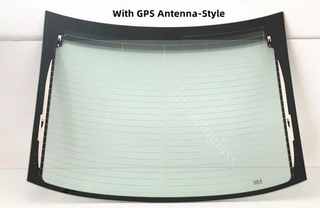 Heated Back Window Back Glass Compatible with Honda Civic 2 Door Coupe 2013-2015 Models
