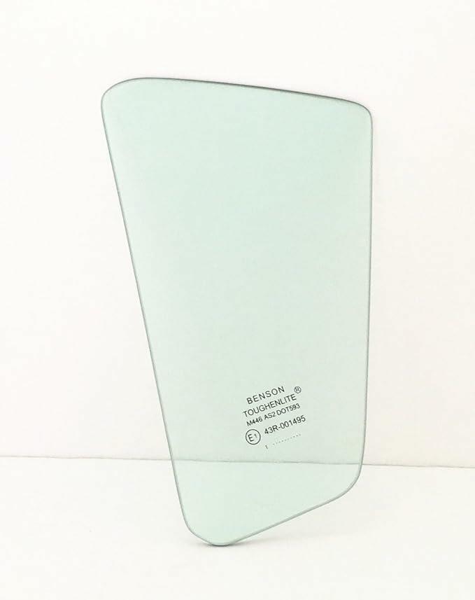 Driver Left Side Rear Vent Window Vent Glass Compatible with Mazda 3 4 Door Sedan 2004-2009 Models