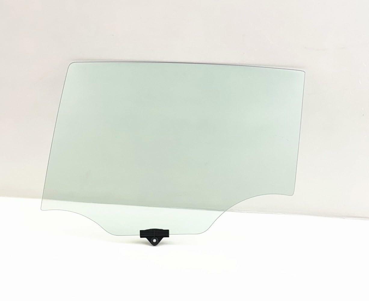 Tempered Driver Left Side Rear Door Window Door Glass Compatible with Kia Optima 2011-2015 / Optima Hybrid 2012-2016 Models