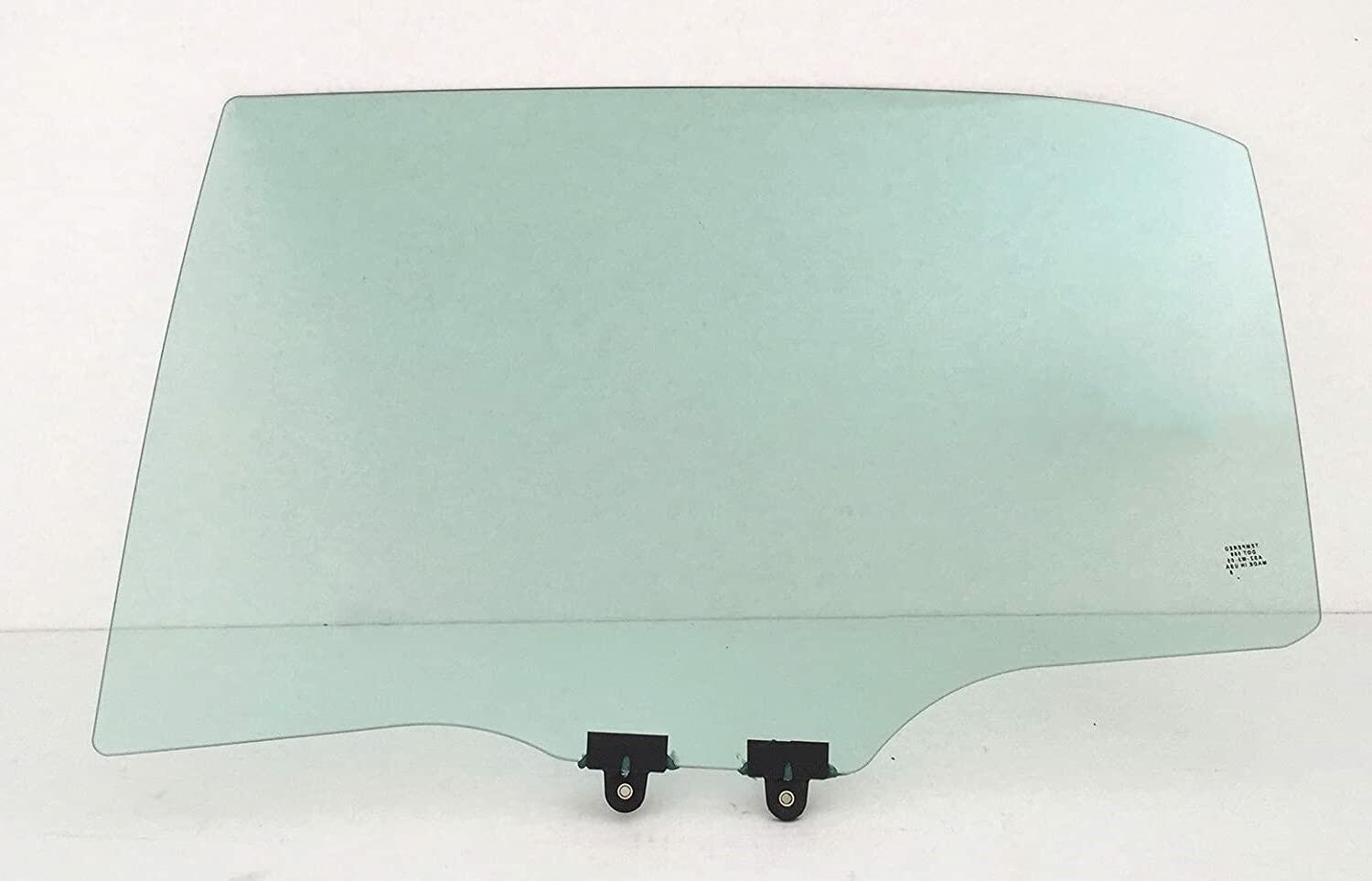 Driver Left Side Rear Door Window Door Glass Compatible with Honda Accord 4 Door Sedan 2003-2007 Models