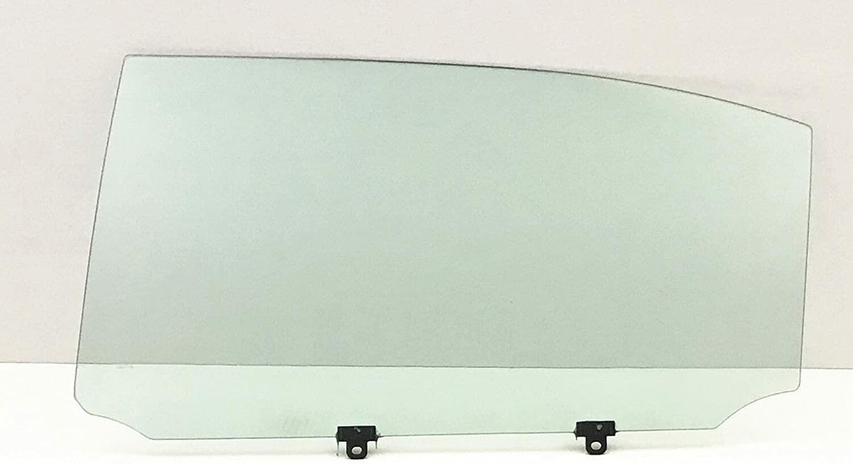 Driver Left Side Rear Door Window Door Glass W/ 2x5mm Clips Compatible with Lexus LS460 2007-2017 Models (Not for LS460 L)