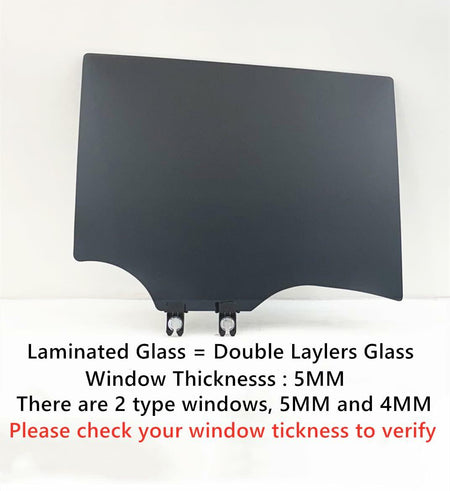 5MM Thickness Laminated Privacy Passenger Right Side Rear Door Window Door Glass Compatible with Jeep Grand Cherokee L 2021-2026 Models