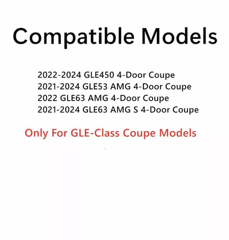 Tempered Driver Left Side Front Door Window Door Glass Compatible with Mercedes Benz GLE-Class GLE450 GLE53AMG GLE63AMG 2021-2024 4-Door Coupe Models
