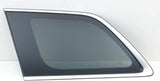Tempered Chrome Molding Style Driver Left Side Rear Quarter Window Quarter Glass Compatible with Jeep Grand Cherokee 2014-2021/ Grand Cherokee WK 2022 Models