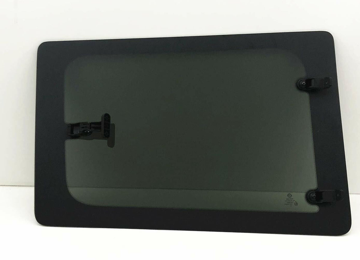 Movable Manual Sytle Driver Left Side Rear Door Window Door Glass Compatible with Ram Promaster City 2015-2022 Models