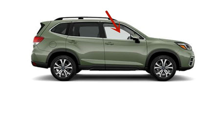 Passenger Right Side Front Door Window Door Glass Compatible with Subaru Forester 2019-2024 Models