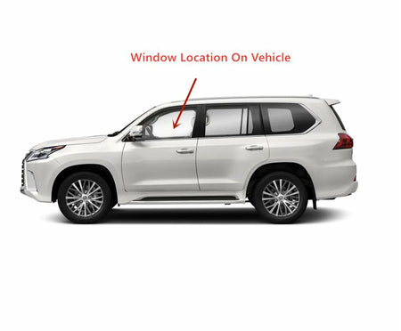Laminated Driver Left Side Front Door Window Door Glass Compatible with Lexus LX570 2008-2021 Models