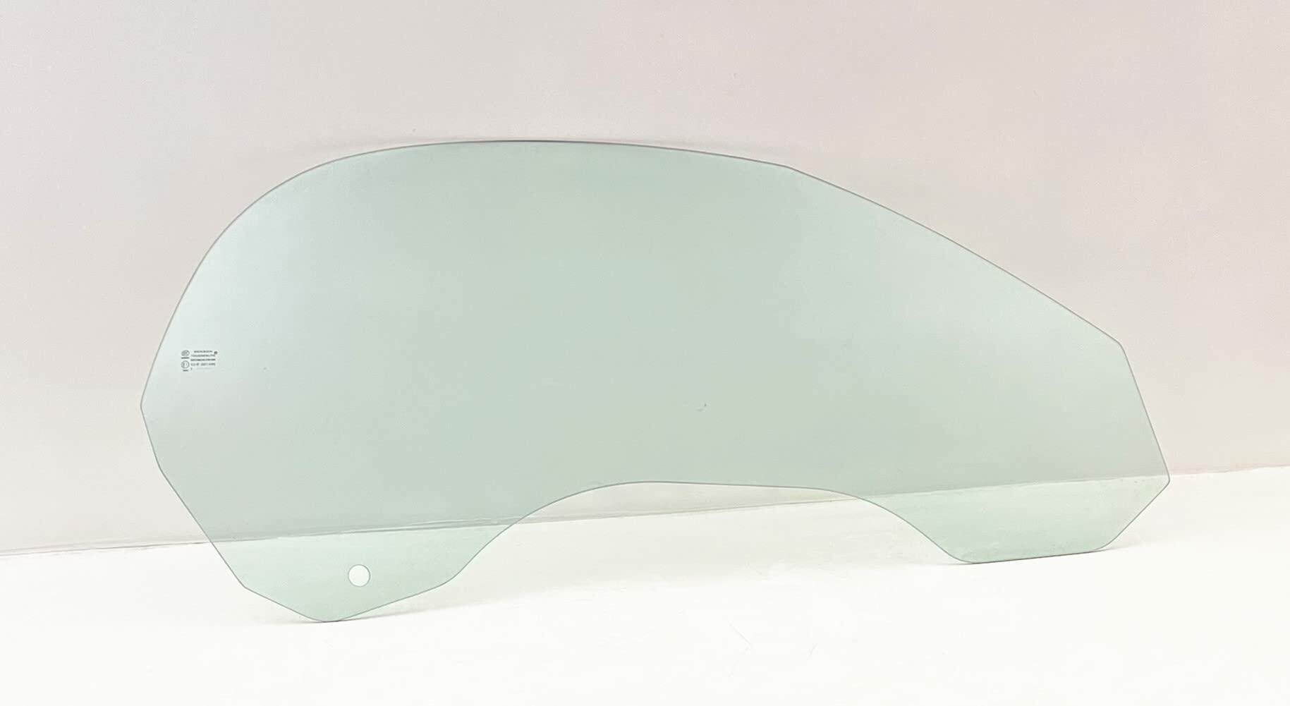 Tempered Passenger Right Side Door Window Door Glass Compatible with Audi TT 2 Door Coupe 2007-2015 Models ( Not For Convertible Models)