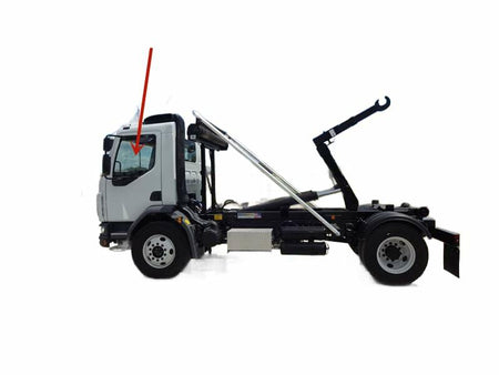 Tempered Driver Left Side Door Window Door Glass Compatible with Kenworth K260 K270 K360 K370 2007-2024 / KW45 KW55 2004-2010 / Peterbilt 210 220 2007-2010 Models