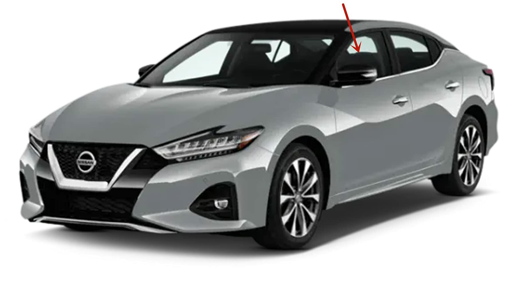 Laminated Driver Left Side Front Door Window Door Glass Compatible with Nissan Maxima 2016-2023 Models