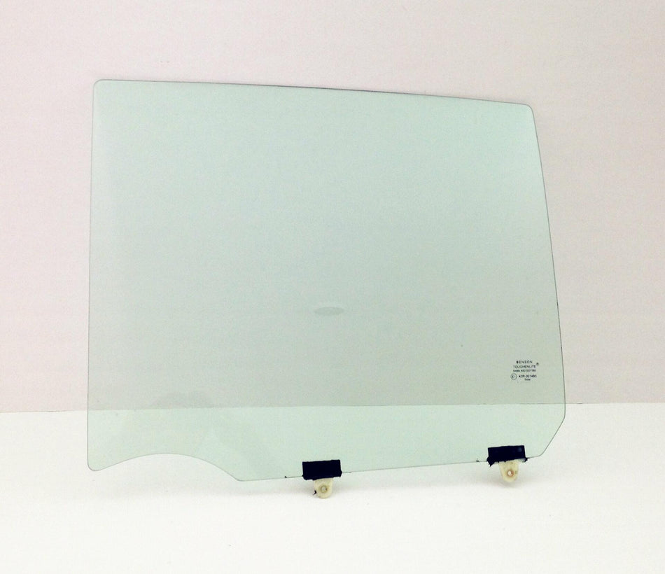 Driver Left Rear Door Window Door Glass Compatible with Nissan Versa 4 Door Hatchback 2007-2013 Models / Versa 4 Door Sedan 2007-2011 Models