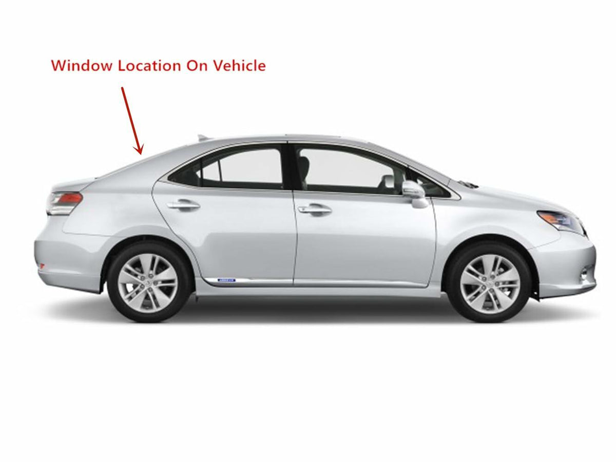 Heated Back Window Back Glass Compatible with Lexus HS250 2010-2012 Models