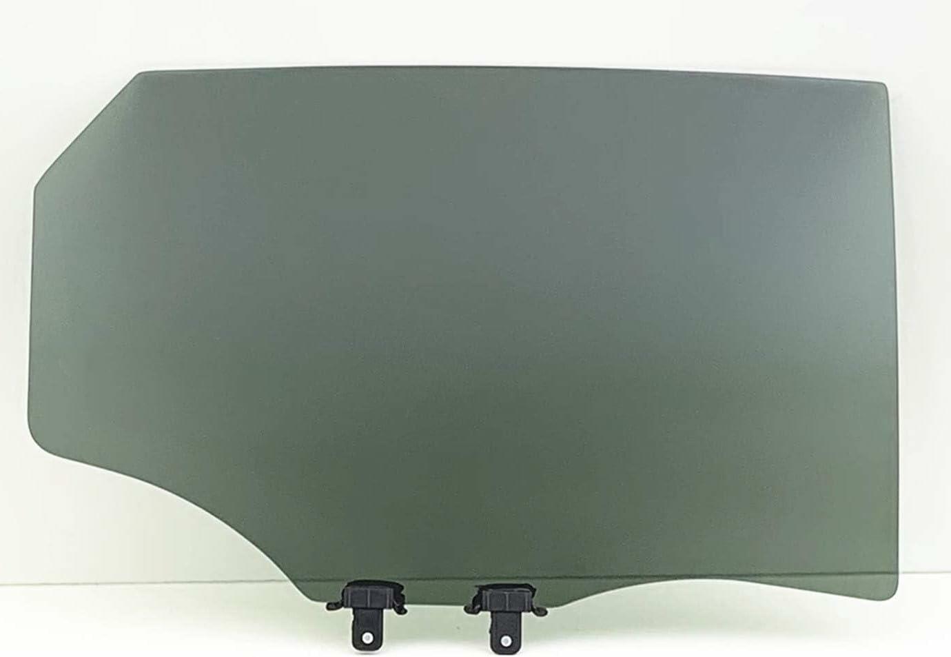 Passenger Right Side Rear Door Window Door Glass Compatible with Hyundai Tucson 2010-2015 Models