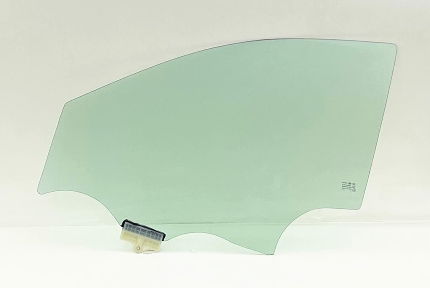 Driver Left Side Front Door Window Door Glass Compatible with Hyundai Santa Fe 2013-2018 Models / Santa Fe Sport 2013-2018 Models / Santa Fe XL 2019 Models
