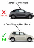 OEM Privacy Passenger Right Side Quarter Window Quarter Glass Compatible with Chrysler PT Cruiser 4 Door Hatchback 2001-2010 Models