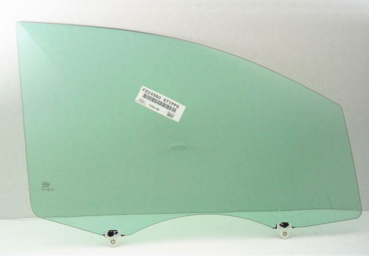 Passenger Right Side Front Door Window Door Glass Compatible with Toyota Sienna 2011-2020 Models