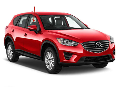 Passenger Right Side Front Door Window Door Glass Compatible with Mazda CX-5 2013-2016 Models