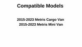 Passenger Right Side Front Vent Window Vent Glass Compatible with Mercedes Benz Metris 2015-2023 Models