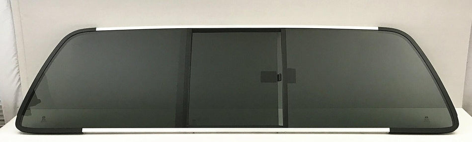 OEM Sliding Back Window Glass Back Slider Compatible with Ford F250/F250HD/F350/F450/F550/F650/F750 1999-2007 Models W/ New Gasket