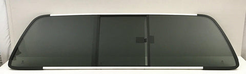 OEM Sliding Back Window Glass Back Slider Compatible with Ford F250/F250HD/F350/F450/F550/F650/F750 1999-2007 Models W/ New Gasket