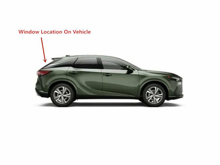 Heated Rear Tailgate Window Back Glass Compatible with Lexus RX350 RX350h RX450h+ RX500h 2023-2026 Models