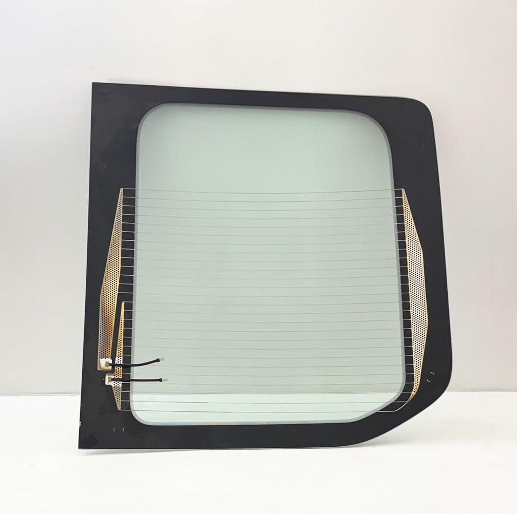 Heated Rear Back Window Back Glass Driver Left Side Compatible with Ford Transit 100.8" Mid-Roof & 110.2'' High-Roof Van 2015-2026 Models (Not for Low-Roof , Or Transit Connect)
