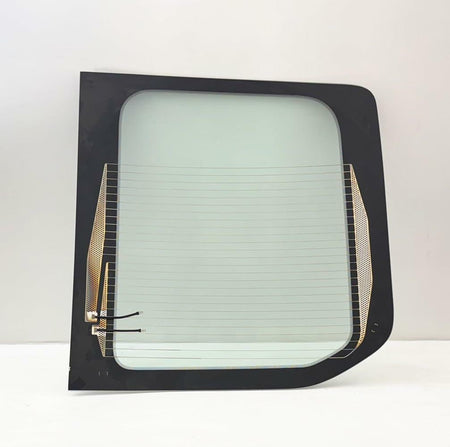 Heated Rear Back Window Back Glass Driver Left Side Compatible with Ford Transit 100.8" Mid-Roof & 110.2'' High-Roof Van 2015-2026 Models (Not for Low-Roof , Or Transit Connect)