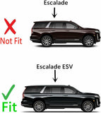 Tempered Privacy Passenger Right Side Rear Door Window Door Glass Compatible with Escalade ESV 2021-2026 Models ( Not For Escalade )