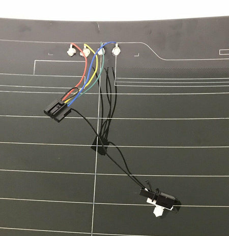 Heated Back Window Back Glass Compatible with Porsche Cayenne 2011-2018 Models